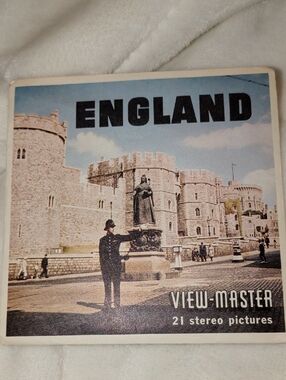 Vintage England View-Master Reel Packet - 1950s